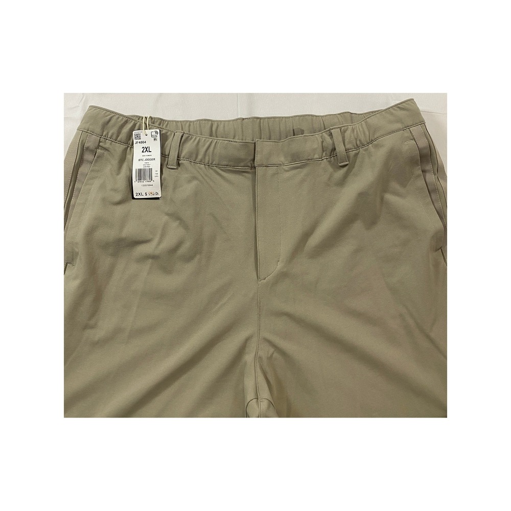 Adidas Mens BTC Jogger Golf Pants Putty Beige JF4864 Size 2XL New - Picture 10 of 14